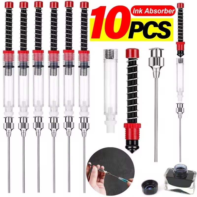 Stationery Warehouse - 1-10PCS Fountain Pen Ink Absorber Spring