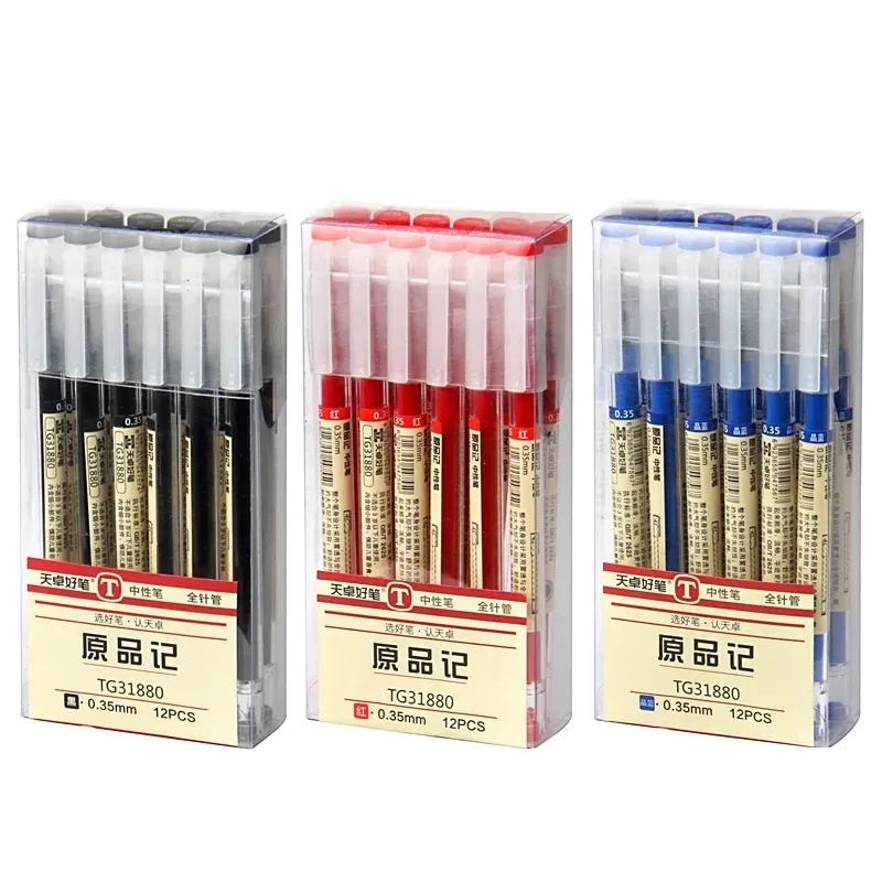 Stationery Office - 0.35mm Fine Point Gel Pen, Black