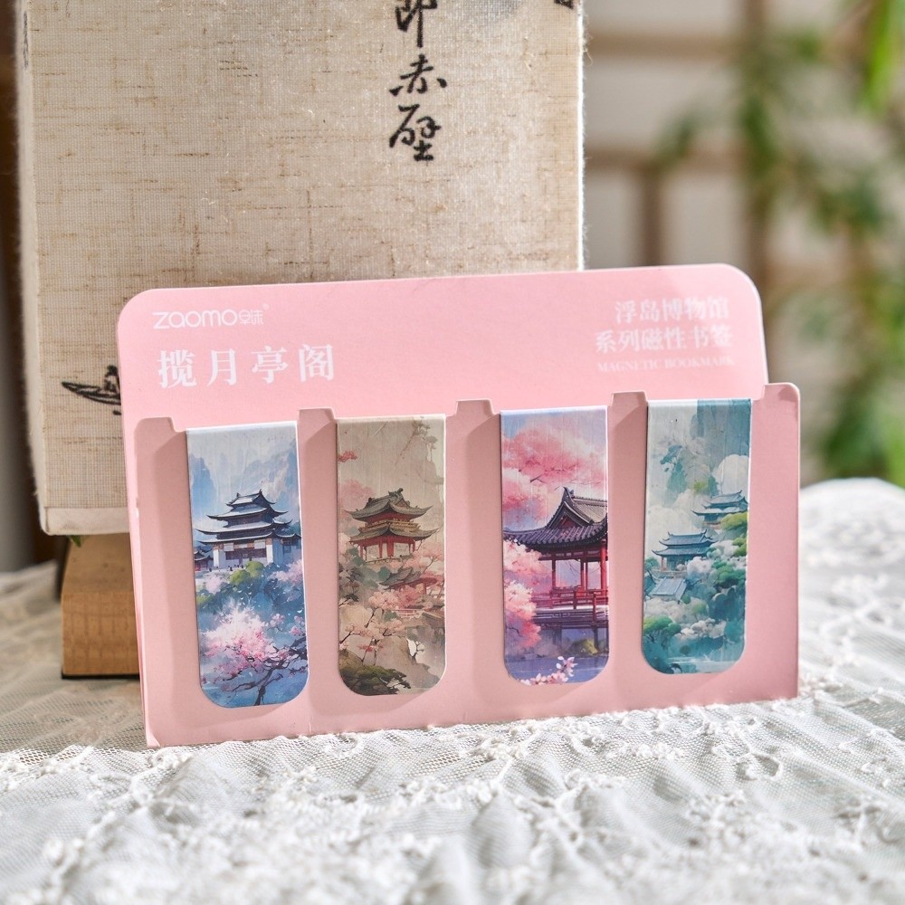 Retro Magnetic Bookmarks Set A - Paperclip Magnetic Set 评论和价格