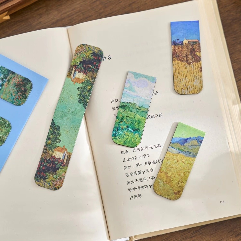 Retro Magnetic Bookmarks Set A - Paperclip Magnetic Set 评论和价格