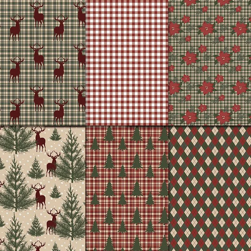 1Set Vintage Merry Christmas S - Graph Paper Pad 评论和价格