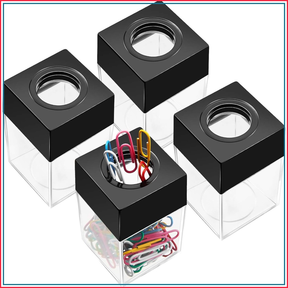 Magnetic Paper Clip Dispenser  - Paperclip Magnetic Set 评论和价格