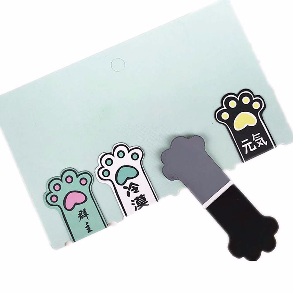 Student Prize 4pcs /Set Catoon - Paperclip Magnetic Set 评论和价格