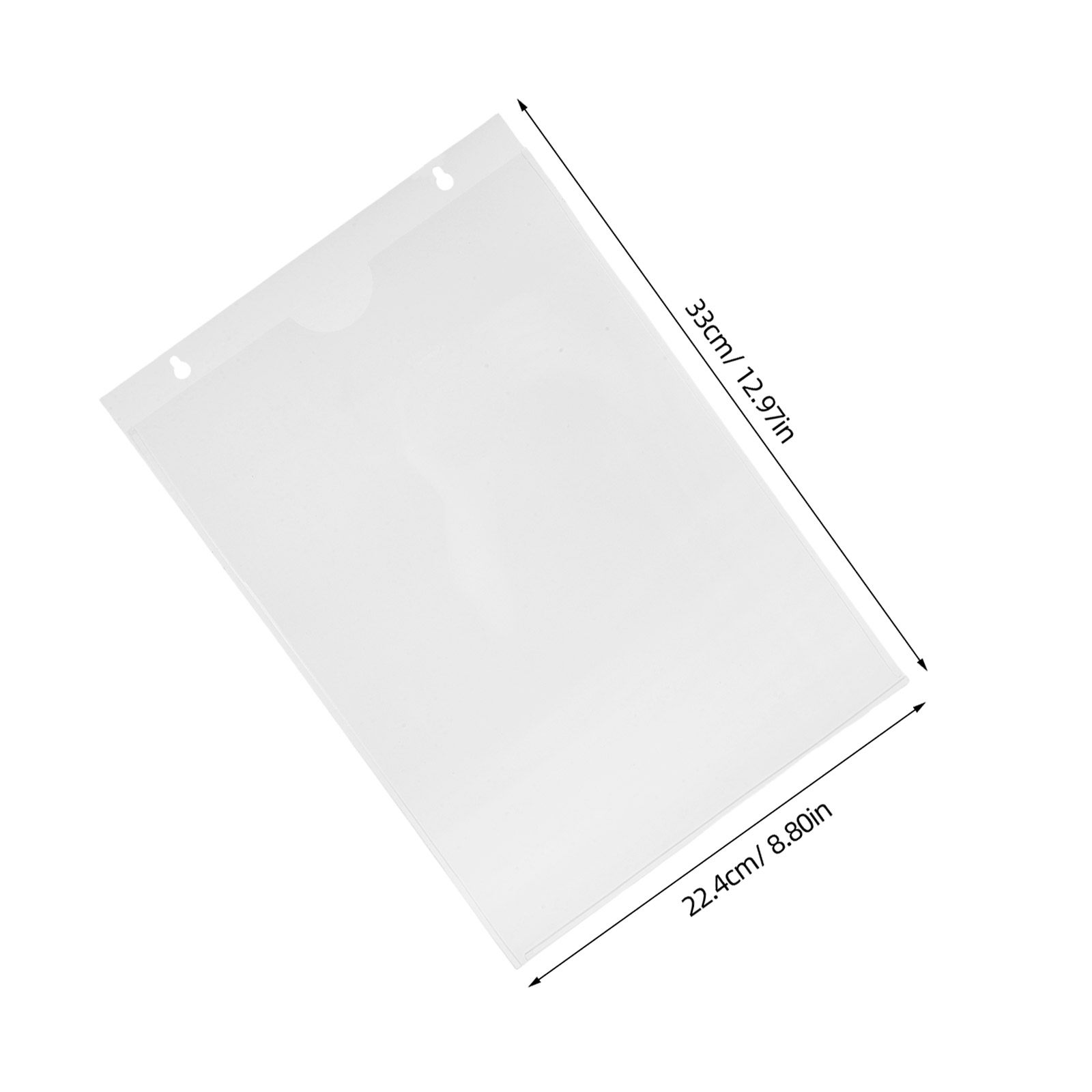 Clear Wall Mounted Acrylic Mag - File Folder Hanging 评论和价格