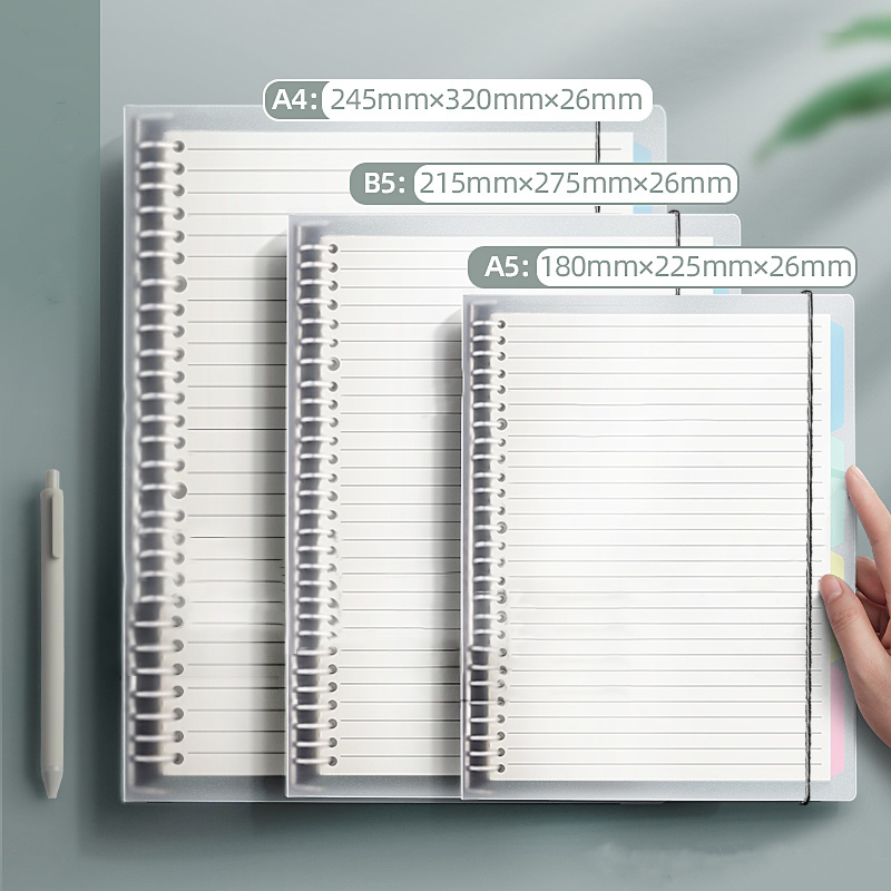 A5/B5/A4 Binder Notebooks Loos - Graph Paper Pad 评论和价格
