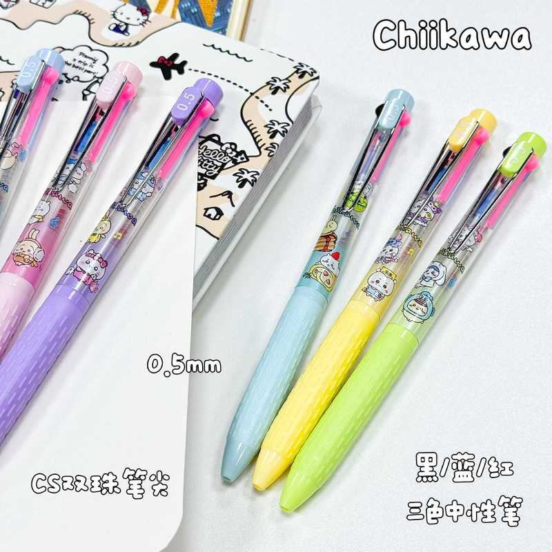 6-36pcs Chiikawa Pen 3 Colors  - Stationery Warehouse 评论和价格