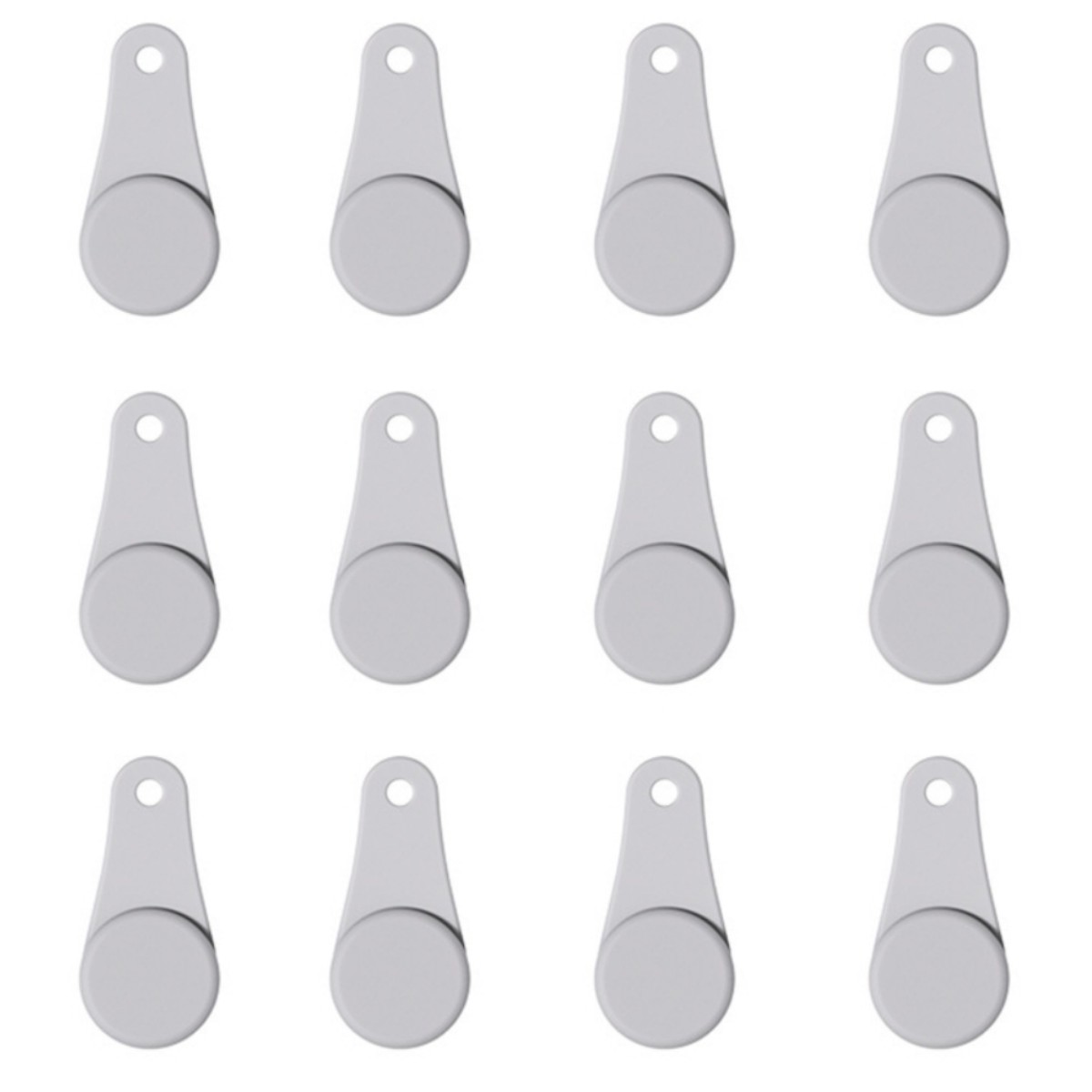 Set of 12 Magnetic Silicone Bu - Paperclip Magnetic Set 评论和价格