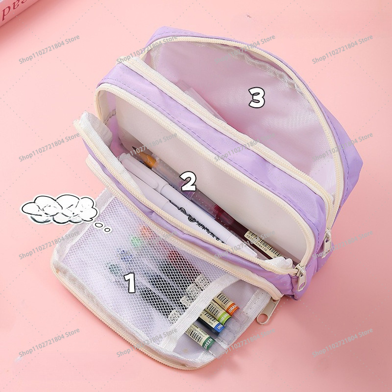 BlackPink Large Capacity Canva - Stationery Warehouse 评论和价格