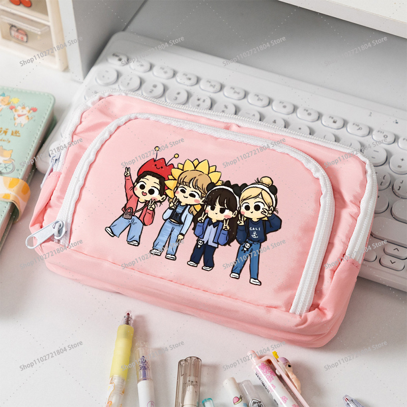 BlackPink Large Capacity Canva - Stationery Warehouse 评论和价格