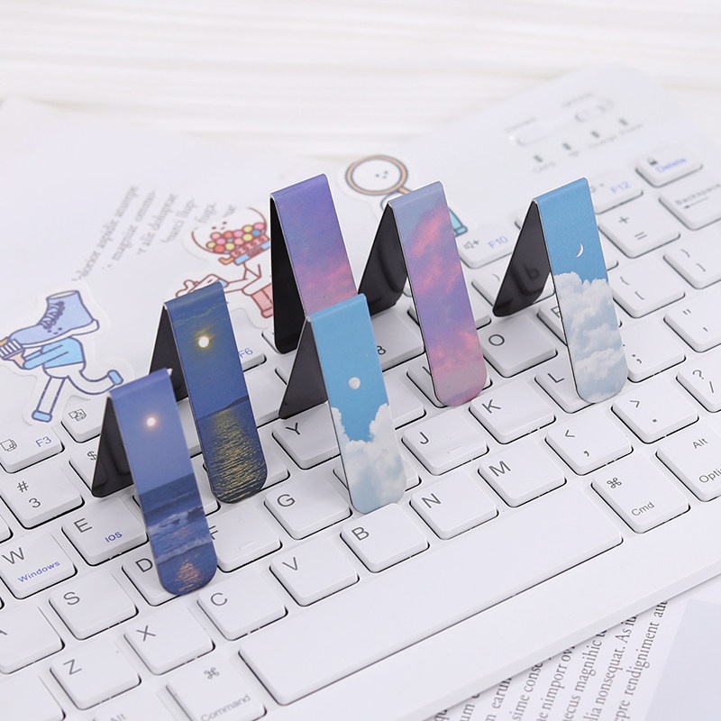 2Pcs/Set Magnetic Bookmarks Be - Paperclip Magnetic Set 评论和价格