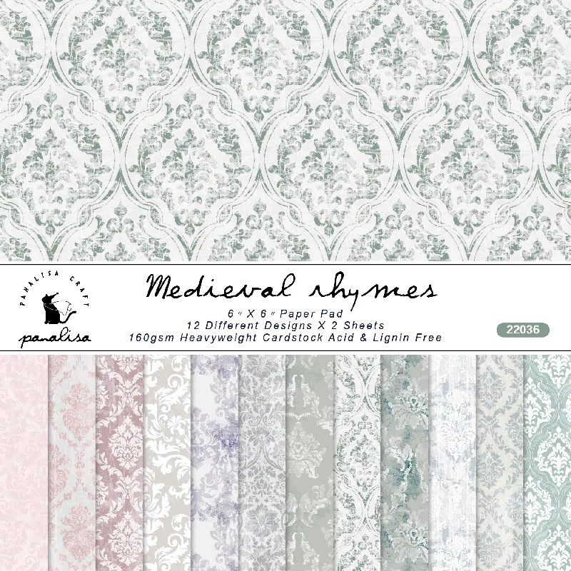12 Sheet Baroque Pattern Scrap - Graph Paper Pad 评论和价格