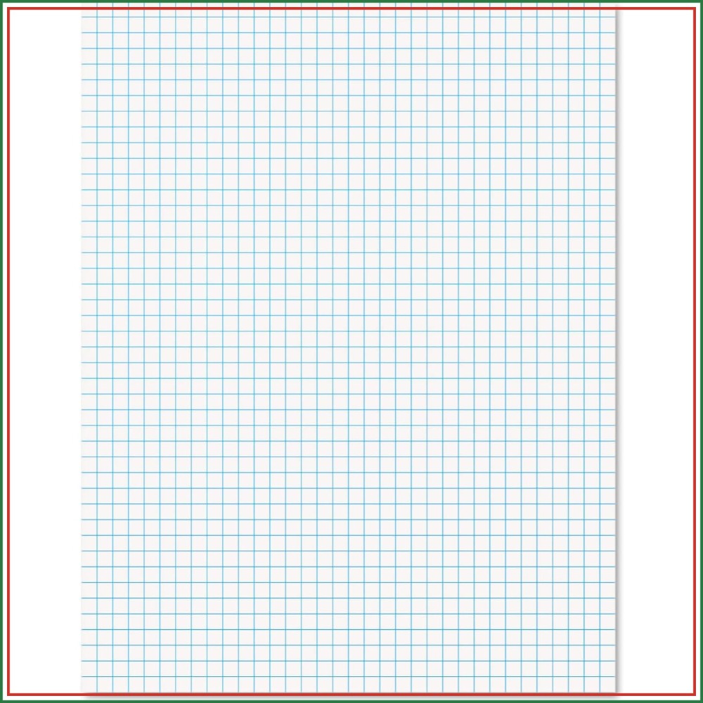 Quad Ruled Graph Paper Pad 8.5 - Graph Paper Pad 评论和价格