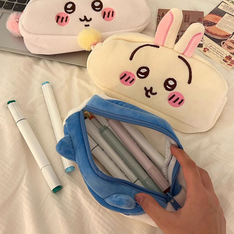 Cartoon Cute Pencil Case Kawai - Office Supply Office Stationery Items 评论和价格